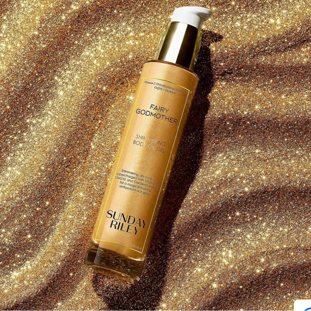 Sunday Riley Fairy Godmother Shimmering Body Oil Gel